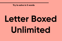 Letter Boxed Unlimited Letter Boxed Unlimited